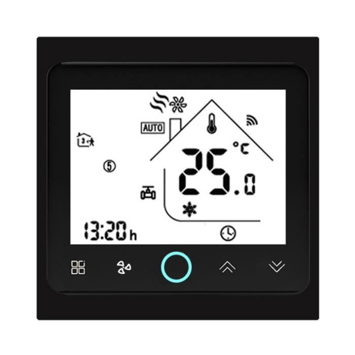 Thermostat intelligent et programmable avec fonction WiFi pour
