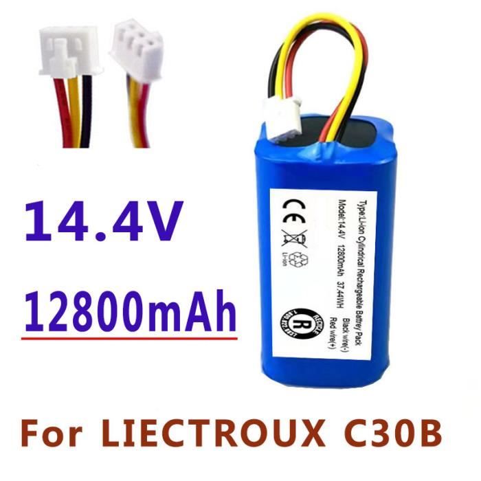 vhbw 1x Akku Ersatz für Liectroux MD-C30B für Saugroboter (3200 mAh, 14 vhbw 1x Akku Ersatz für Liectroux MD-C30B für Saugroboter (3200 mAh, 14