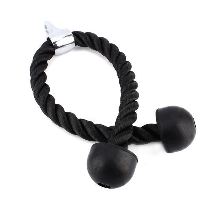 Corde à Triceps DASKING - Poignée Ergonomique Antidérapante - Pour Extensions Et Tractions - Compatible Machines à Câble
