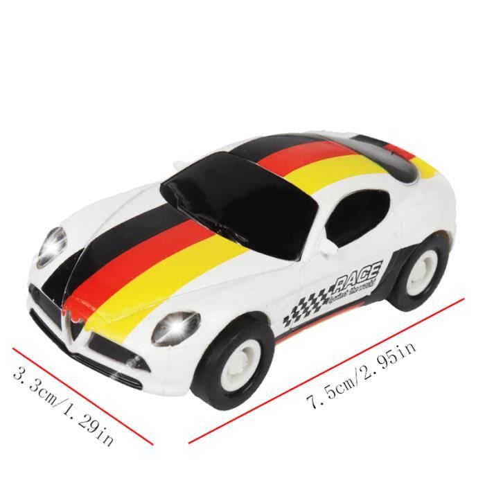 Mini Voitures Jouets - Lot De Voitures De Course - Jouets Pour Enfants - Cadeaux Fête Garçons