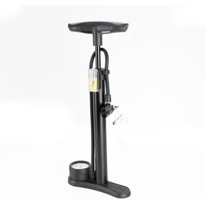 Pompe à Vélo Sur Pied Avec Manomètre Pompe à Vélo Avec Presta Et