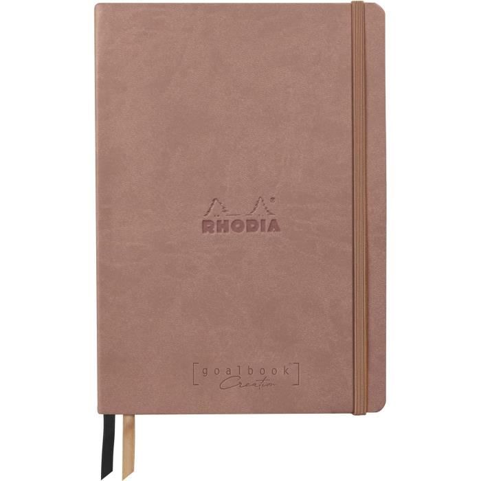 Rhodia 194442C Carnet Rigide Bullet Journal Goalbook Creation Lie De
