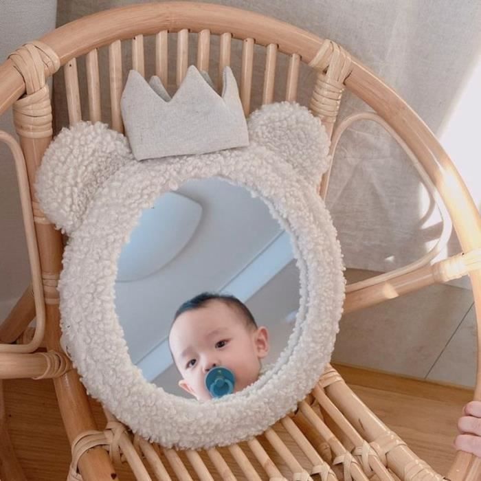 Miroir couronne d'ours Ins coréen, réflecteur de bébé enfant, vêtements de  chambre d'enfant, pendentif de déc - Cdiscount Maison