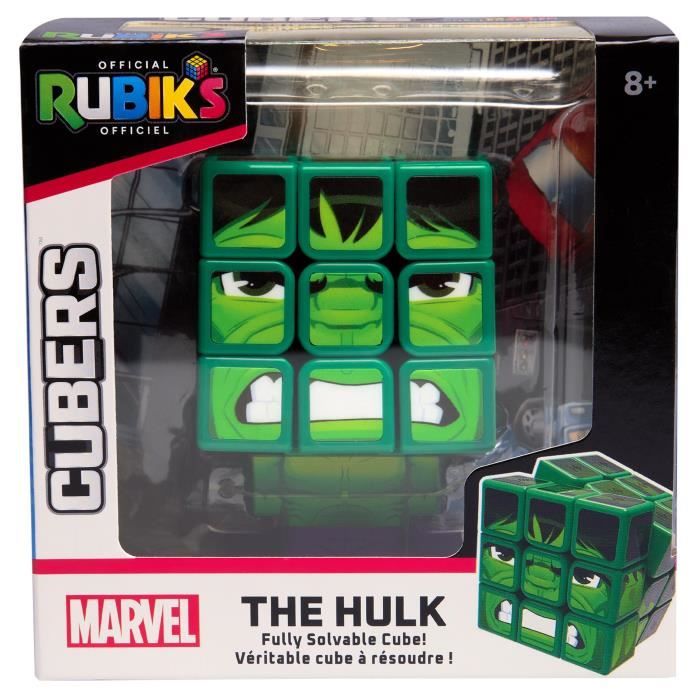 Casse tête Rubik' Cubers Hulk - vue 2