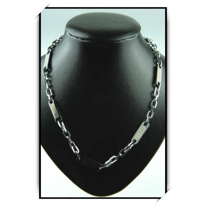 Collier grec homme Clearance