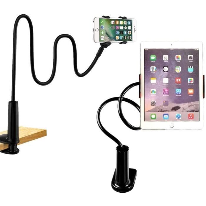 AJWCell Phone Stand Holder FeelPower Tablet Clip Holder Long Arm