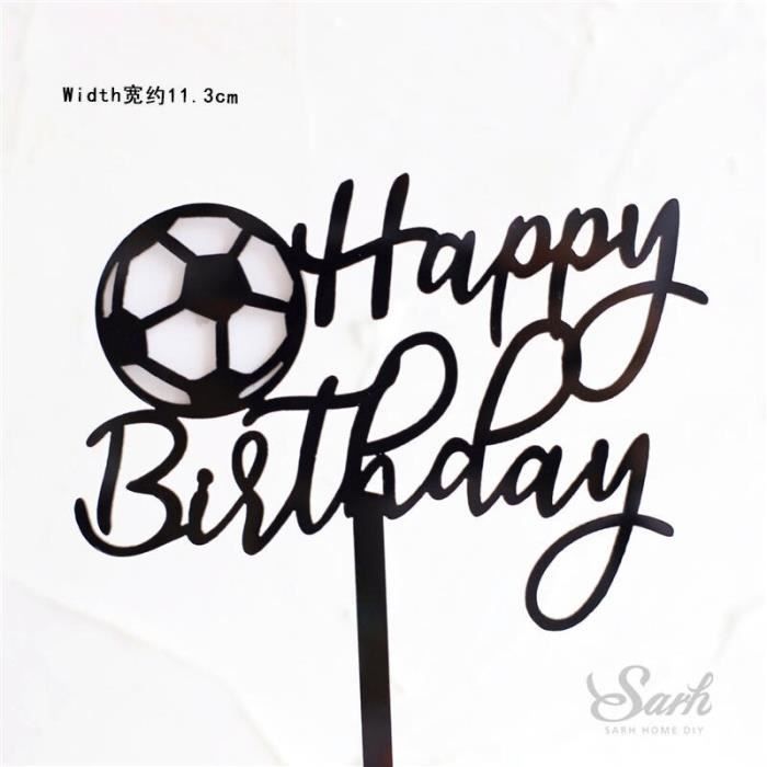 Or Argent Coeur Collection Joyeux Anniversaire Gateau Decoration De Gateau Football Etoile Cuisson 2pc Football H Hja019 Cdiscount Maison Or Argent Coeur Collection Joyeux Anniversaire Gateau Decoration De Gateau Football Etoile Cuisson 2pc Football H Hja019 Cdiscount Maison