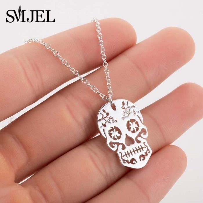 Collier Pendentif En Os Sculpté à La Main Style Maori - Pikorua Double Koru - Longueur 84cm Réglable - Pour Femme Et Homme