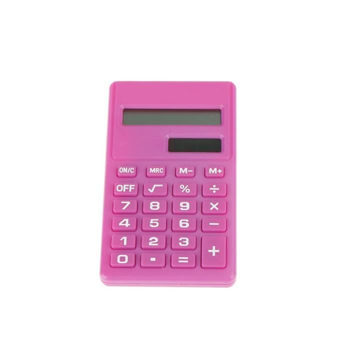 Calculatrice De Poche Bleue 8 Chiffres - Bleu - Enfant - 0.00