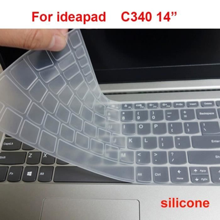 2 Protections Clavier En Silicone Transparent - Anti-poussière, étanche - Pour Clavier D'ordinateur Bureau