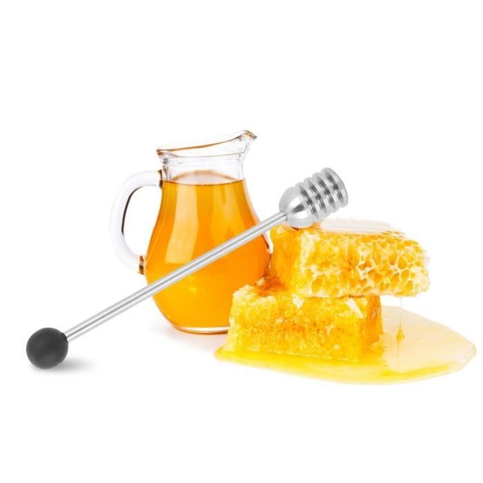 Atyhao agitateur de miel Ménage 304 en acier inoxydable cuillère à miel  Dipper agitateur bâton de mélange outil de cuisine de - Cdiscount Maison