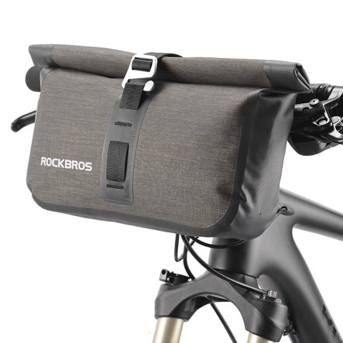 Sac De Guidon étanche Pour Vélo, VTT Ou Scooter - Panier Rigide Oxford 27x16.5cm