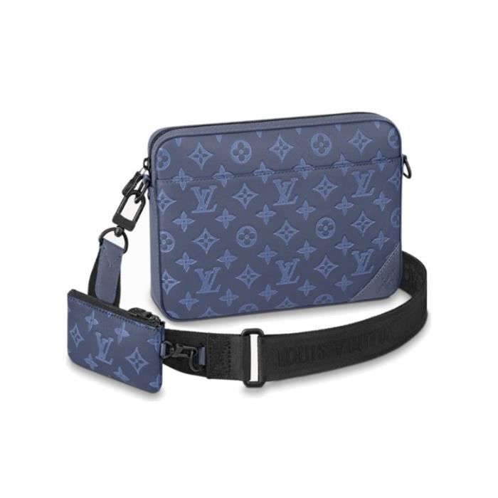 Louis Vuitton Trio Messenger Navy River Blue autres Cuirs