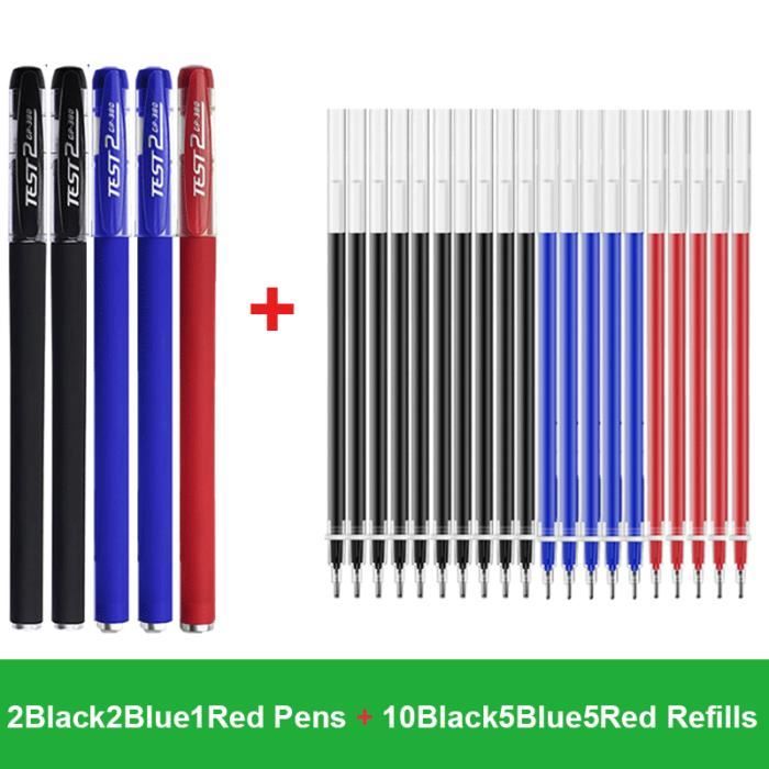 Stylo Bille Métallique Premium Avec Coffret Cadeau - Corps Aluminium, Pointe 0.5 Mm, 2 Recharges Incluses - Pour Bureau, Signature, Cadeau Professionnel