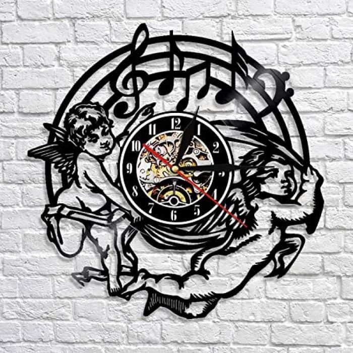 Notes De Musique Wall Art Vinyl Records Kids Hanging Baby Decor Musical