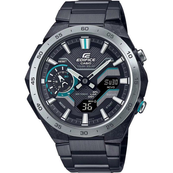 Montre Casio Hommes ECB-2200DD-1AEF Acier inoxydable