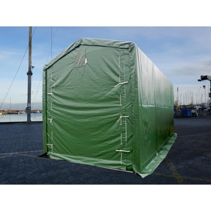 TOOLPORT Tente de stockage 3x6 m Hangar de stockage Abri tente de