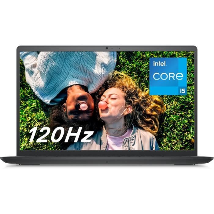 Dell Inspiron 15 3520 Laptop 15.6 FHD Intel Core i5 1235U 16Go RAM 512 Go SSD Windows 11 Home AZERTY Carbon Black