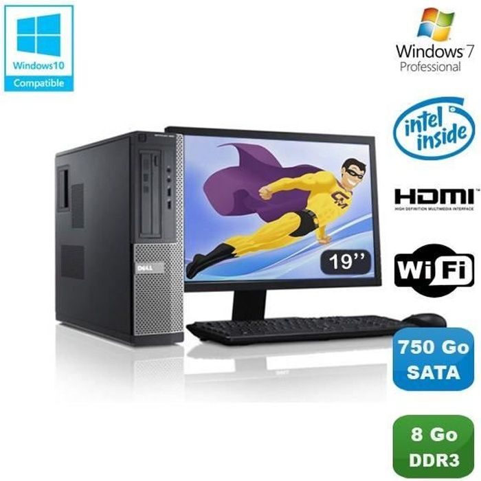 Dell Optiplex 3010 DT - vue 3