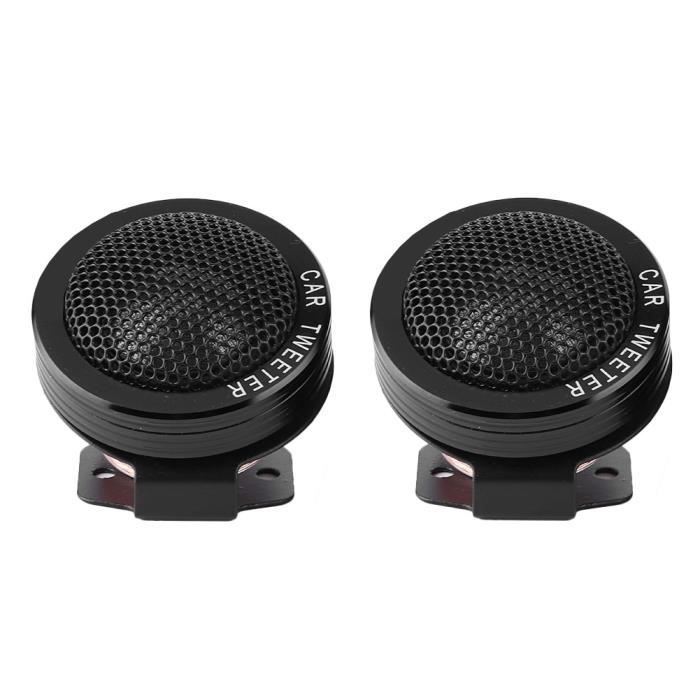 DriSentri Tweeters Voiture 500W - 2 Pièces - Haut-parleurs à Dôme - Installation Facile