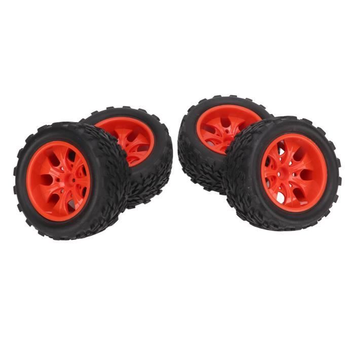 Dilwe Pneus Bigfoot RC 4pcs RC Truck Wheel Professional Rubber RC