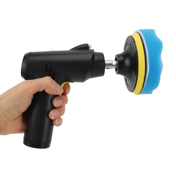 Polisseuse Sans Fil JUSTOOL 5 Vitesses - Avec Batteries Pour Voiture, Meubles Et Détails