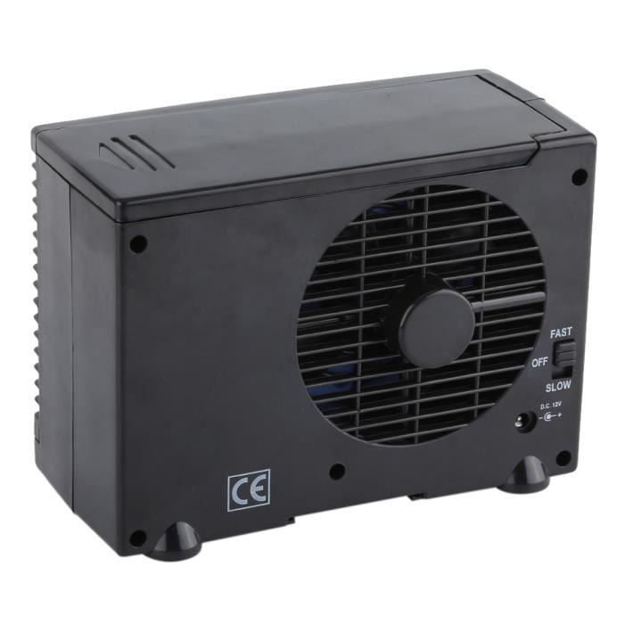 12V Mini climatiseur de Refroidisseur d'air silencieux de vitesse réglable  de ventilateurvéhicule automatique de voiture