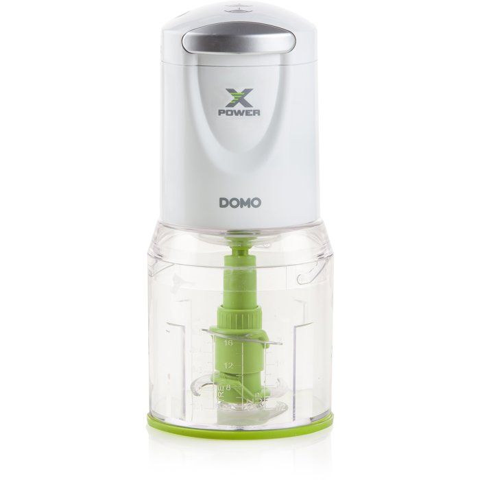 Hachoir électrique - DOMO - Xpower - 400 W - Bol 500 ml - 2 vitesses