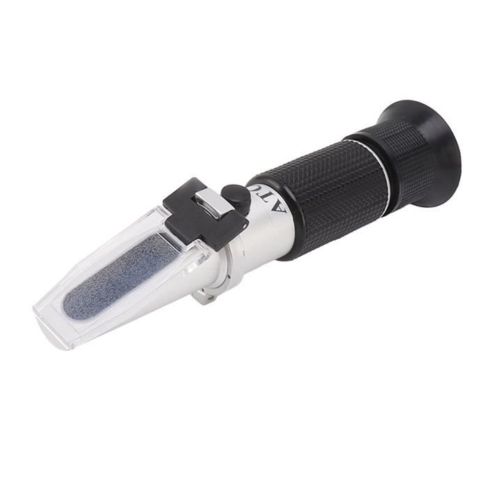 Testeur D'antigel FORNORM Réfractomètre Multifonction | Glycol, Batterie, AdBlue | Mesure Précise