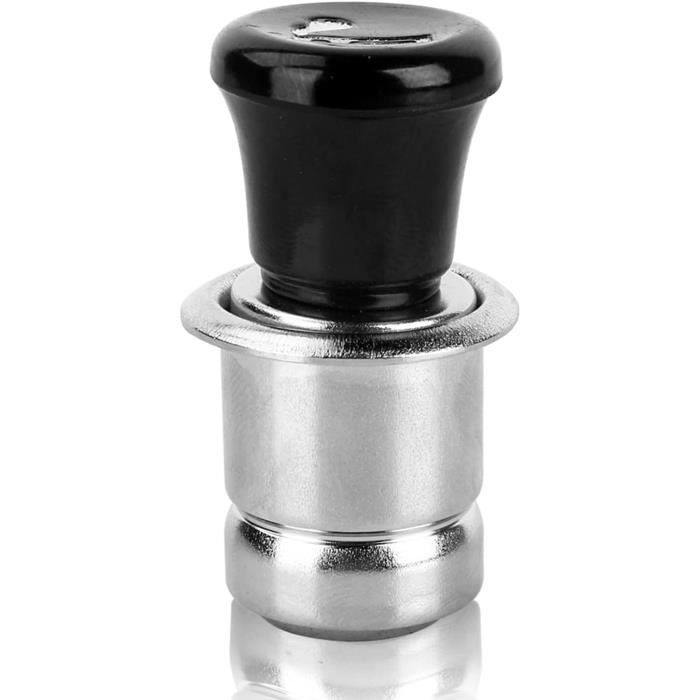 Double Allume-Cigare 12V Voiture - Prise Universelle 20mm, Noir/Argent, Pour Moto Et Caravane