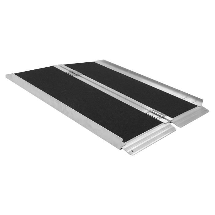 Rampe de levage robuste de 16/20 cm pour garage, trottoir, camion, scooter, vélo, moto, fauteuil roulant Rampe de levage robuste de 16/20 cm pour garage, trottoir, camion, scooter, vélo, moto, fauteuil roulant