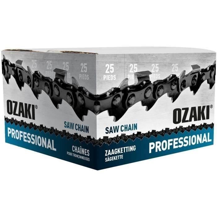 Rouleau de chaîne de tronçonneuse OZAKI semi carrée: 3/8LP