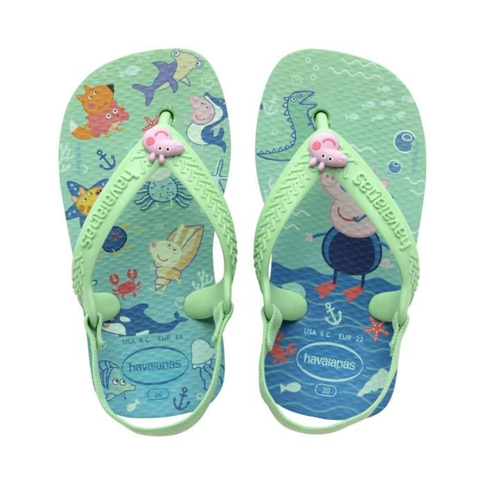 Tongs enfant Havaianas BABY PEPPA PIG - vue 2