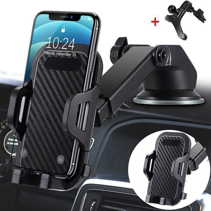 Support Voiture Magnétique Maclean MC-323 - Rotation 360° - Pour Smartphone - Neuf