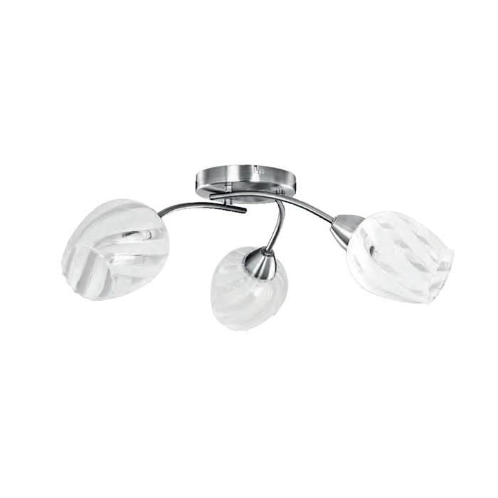 Lustre Suspension Moderne - 1 à 3 Lumières - Couleur Cuivre/noir - Métal - Pour Séjour, Cuisine, Couloir