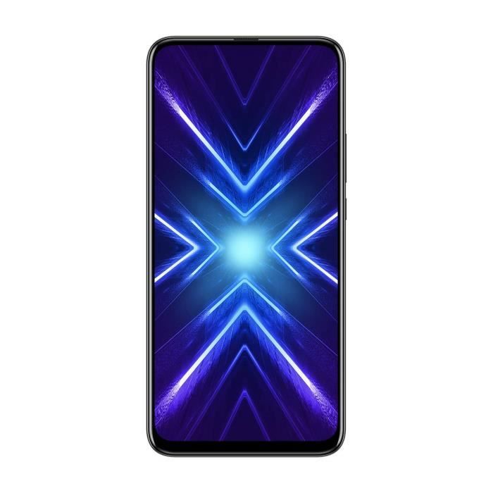 Top achat T&eacute;l&eacute;phone portable HONOR 9X Smartphone 6,59 pouces 128Go Stockage Double SIM Débloqué - Midnight Black pas cher