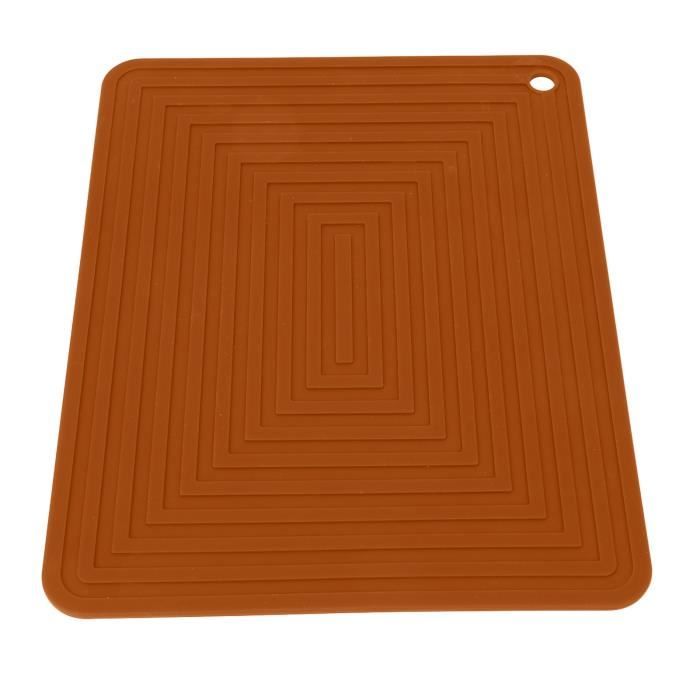 Plateau De Séchage En Silicone Antidérapant - Tapis De Comptoir Cuisine/salle De Bain Flexible 30x40 Cm - Organisateur Multifonction