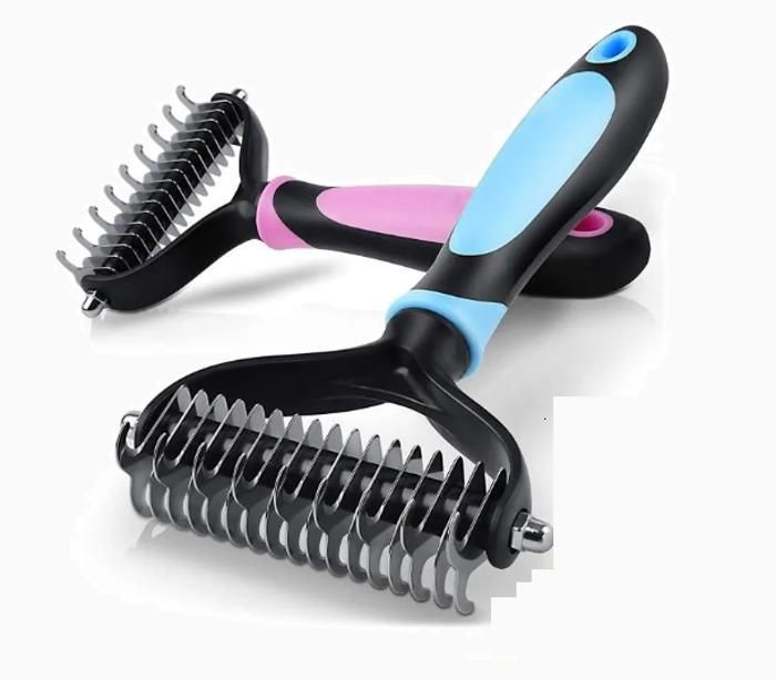 Meilleurs prix pour Brosse pour Chien et Chat - pour Poils Longs Peigne de toilettage pour sous-Poil élimine feutrages Massage