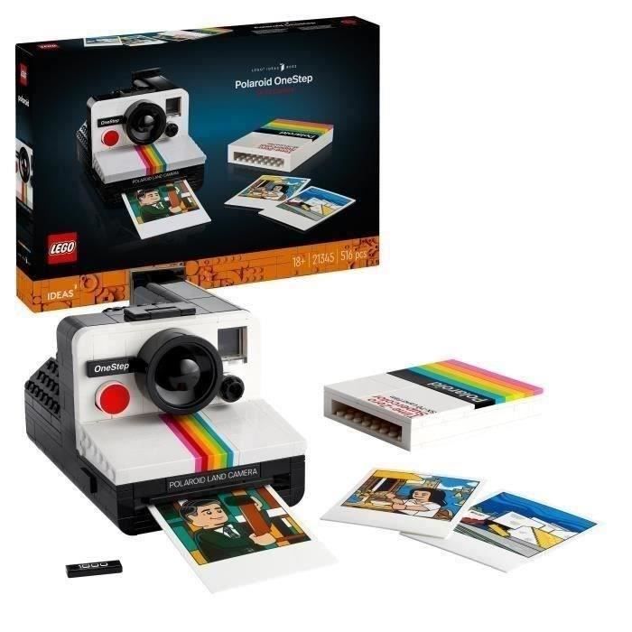 Lego Ideas Appareil Photo Polaroid Onestep Sx 70 21345 Lego - vue 4