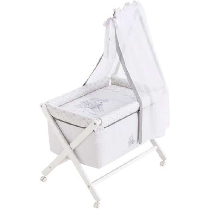 Lulu Castagnette Berceau Complet En Bois Theme Carina Lulu 55x85 Cm Gris Cdiscount Puericulture Eveil Bebe Lulu Castagnette Berceau Complet En Bois Theme Carina Lulu 55x85 Cm Gris Cdiscount Puericulture Eveil Bebe