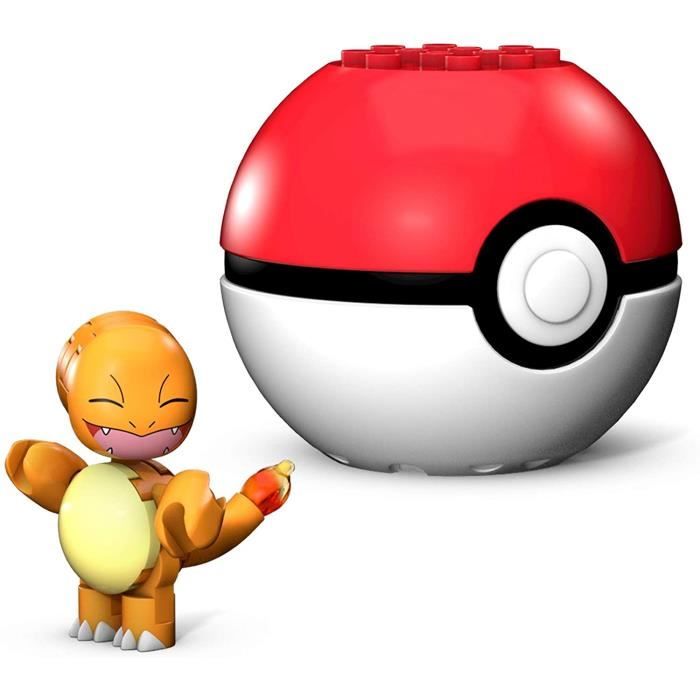 Pokémon - Jeu d'attaque surprise Salamèche 1 avec Poké Ball vs