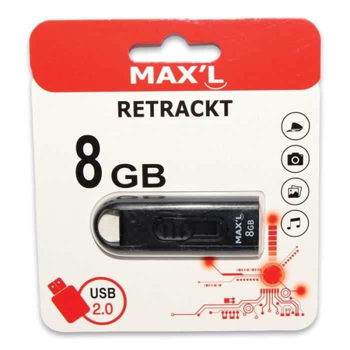 Clé usb 8gb MAXELL MAXL85411 - vue 2