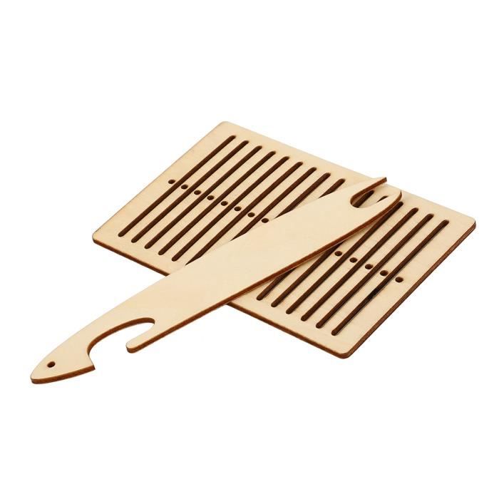 Mini Kit d'outils de tissage de métier à tisser, Machine à tricoter