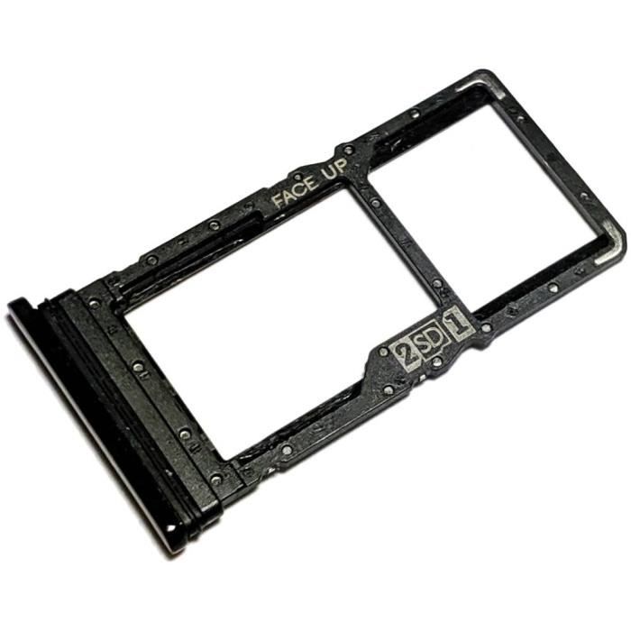 Tiroir Carte SIM et Support Mémoire micro SD pour Motorola Moto G8 Power Piece de Remplacement Original