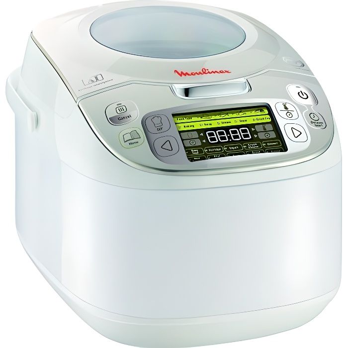 Moulinex Mk Multicuiseur Electrique 45en1 Blanc Cdiscount Electromenager