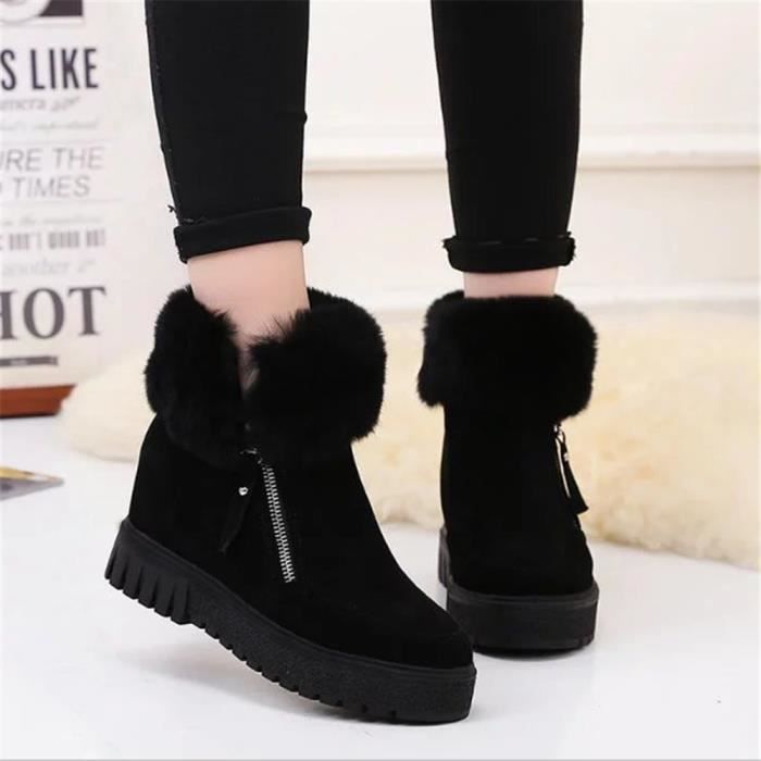 bottines talon entonnoir