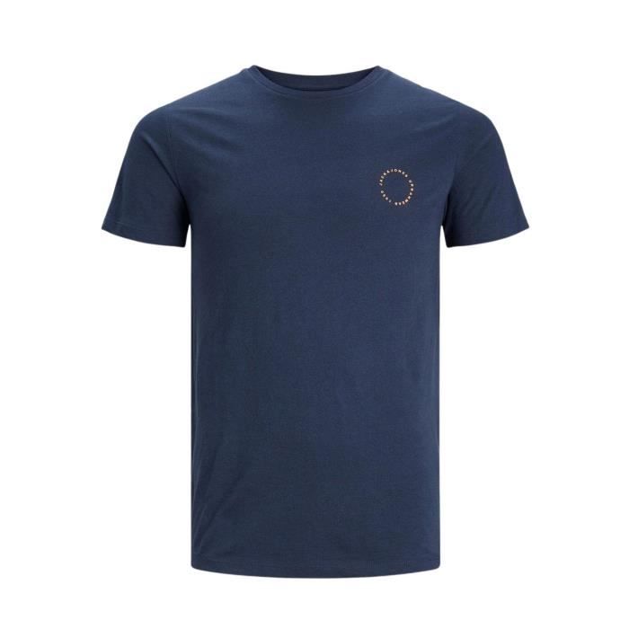 T-shirt Homme Jack & Jones Core Bleu - Taille XL - Très Bon état