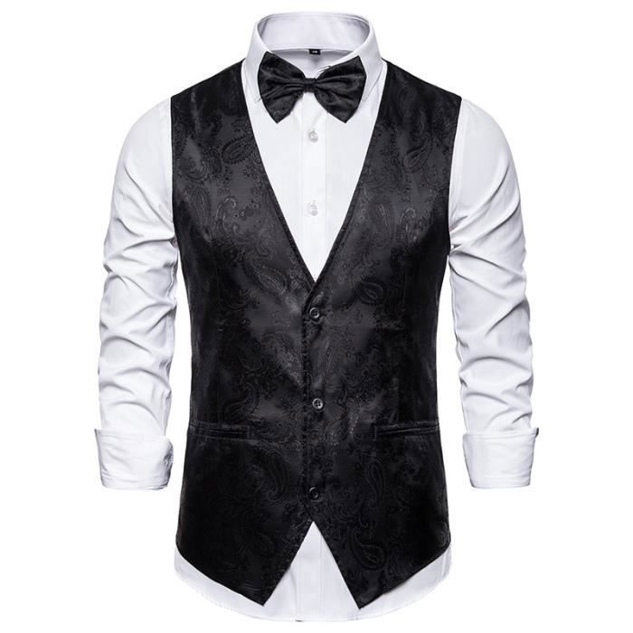 Gilet Costume Homme Imprimé