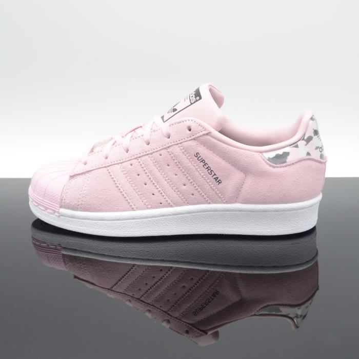 adidas superstar rose foncé