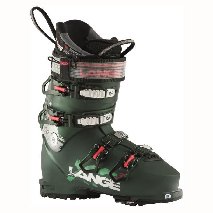 chaussures de ski lange xt3 90 w lv - dark green femme